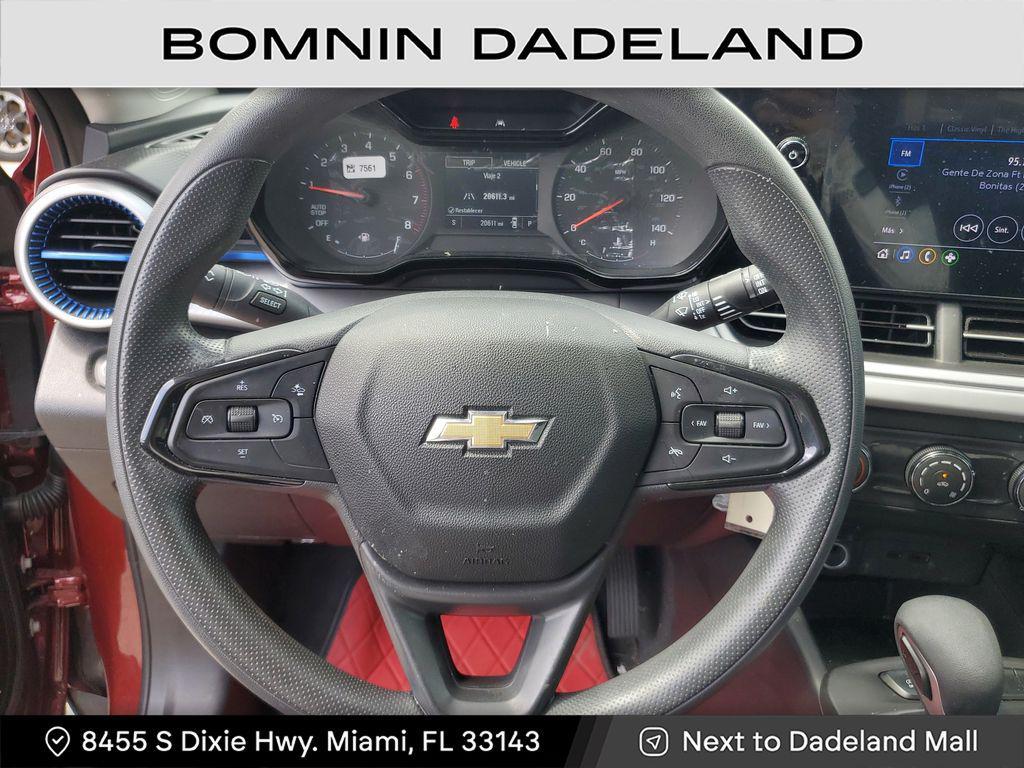 used 2024 Chevrolet Trax car, priced at $17,490