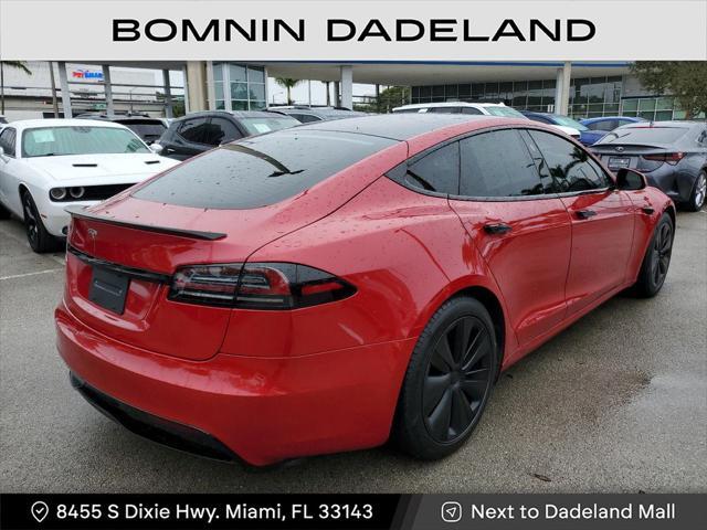 used 2022 Tesla Model S car, priced at $44,990