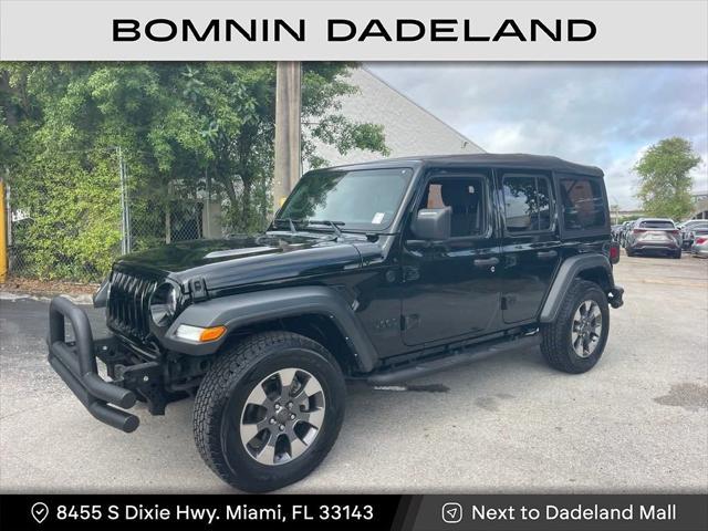 used 2021 Jeep Wrangler Unlimited car, priced at $26,990