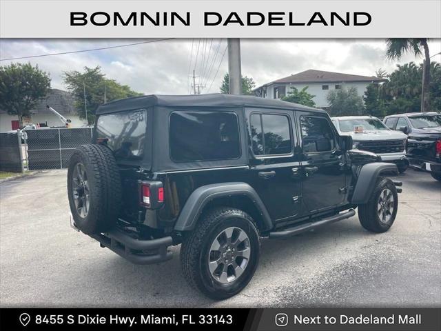 used 2021 Jeep Wrangler Unlimited car, priced at $26,990