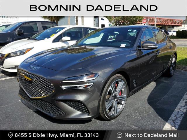 used 2024 Genesis G70 car, priced at $33,490