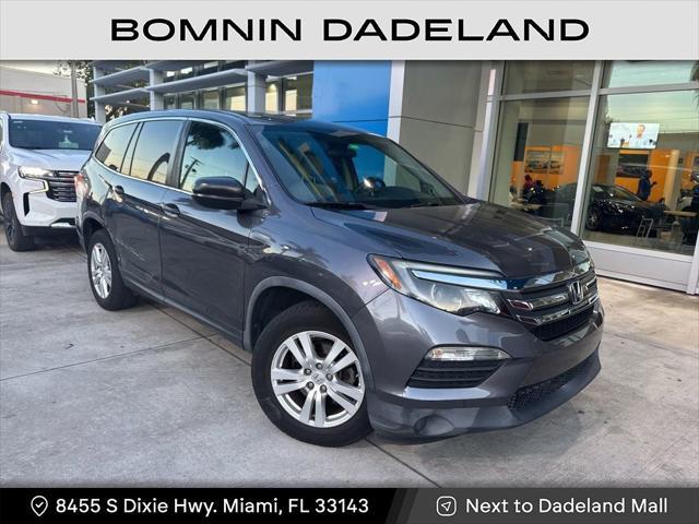 used 2017 Honda Pilot car, priced at $18,490