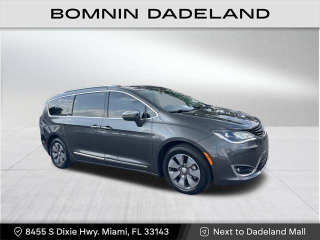 used 2018 Chrysler Pacifica Hybrid car, priced at $19,990