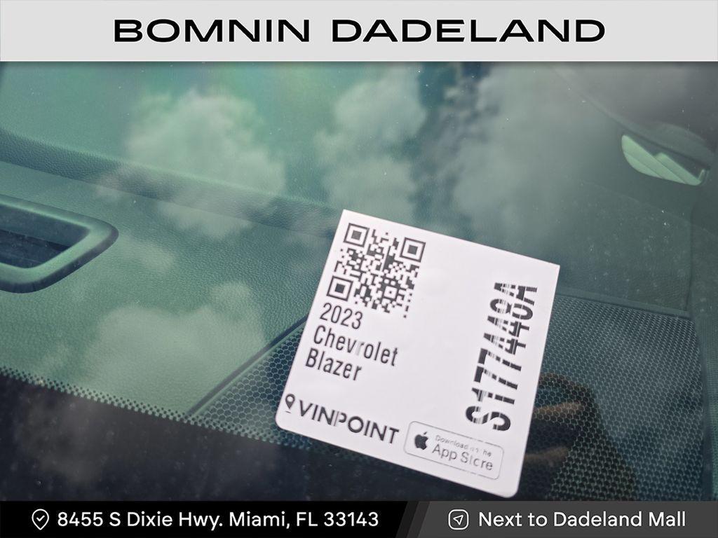 used 2023 Chevrolet Blazer car, priced at $28,490