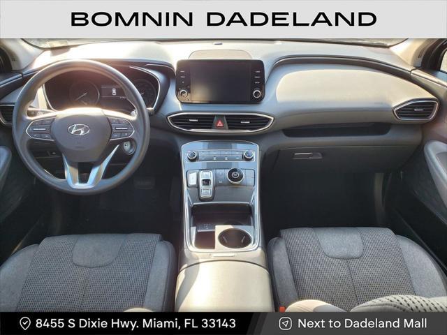 used 2021 Hyundai Santa Fe car, priced at $16,490