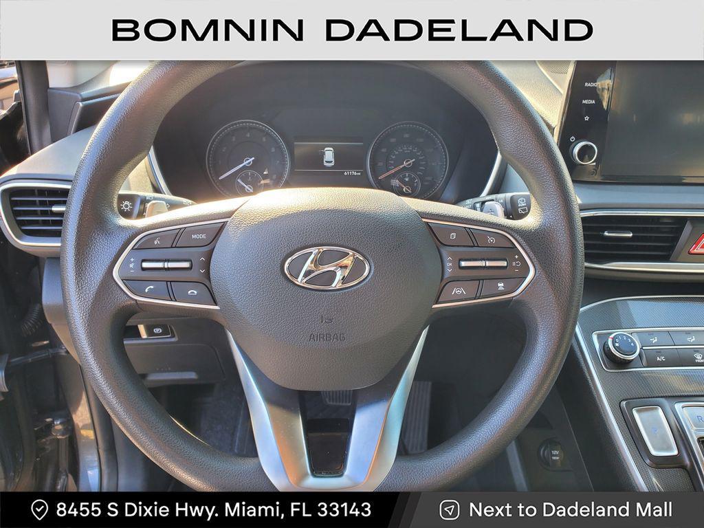 used 2021 Hyundai Santa Fe car, priced at $14,990