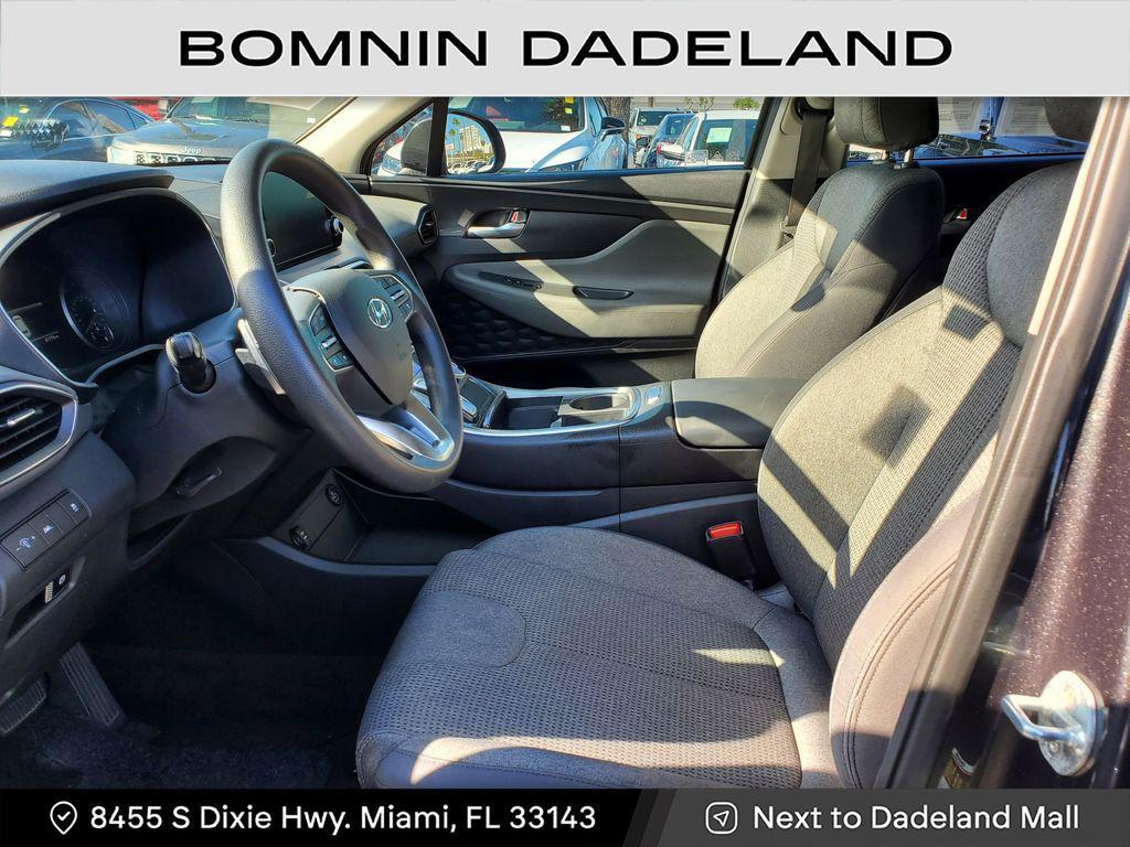 used 2021 Hyundai Santa Fe car, priced at $14,990