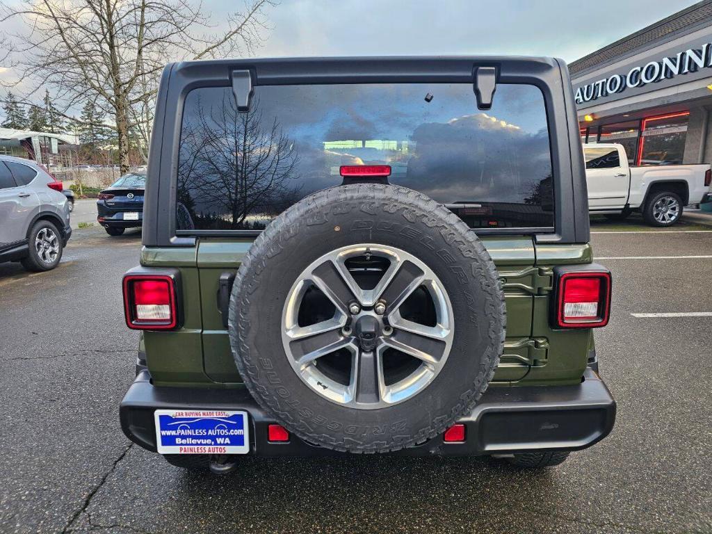 used 2021 Jeep Wrangler Unlimited car, priced at $27,995