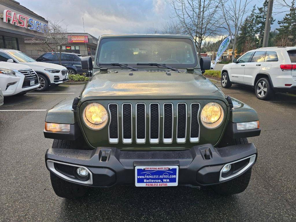 used 2021 Jeep Wrangler Unlimited car, priced at $28,995