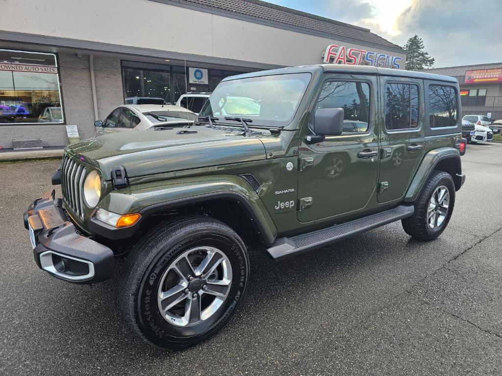 used 2021 Jeep Wrangler Unlimited car, priced at $28,995