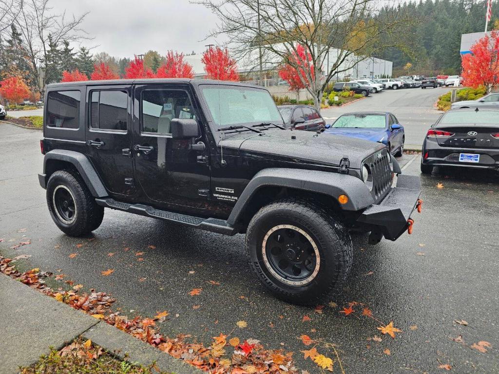 used 2012 Jeep Wrangler Unlimited car, priced at $11,995