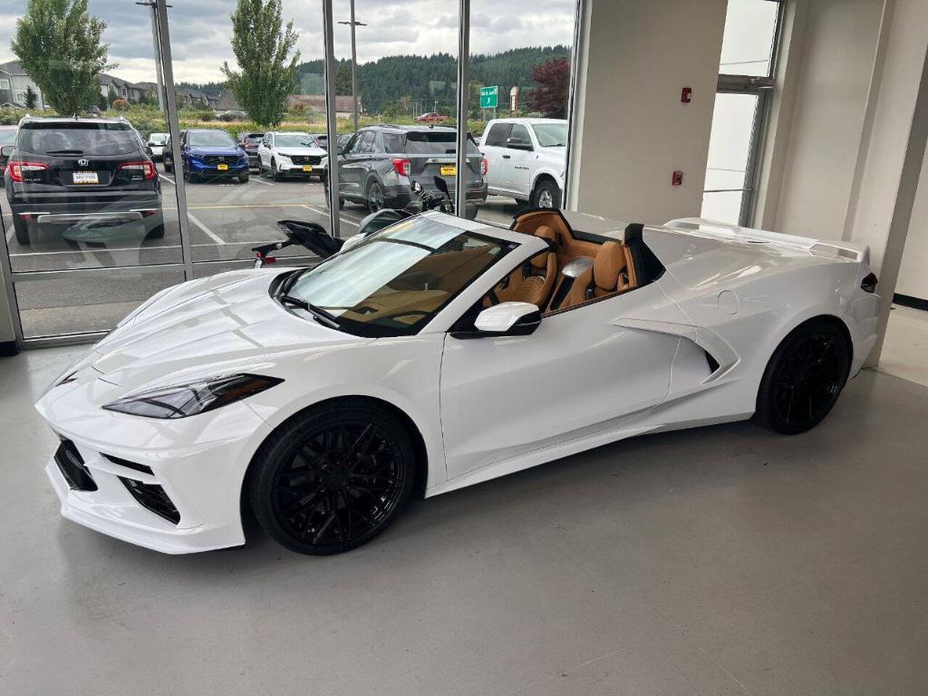 used 2021 Chevrolet Corvette car, priced at $73,995