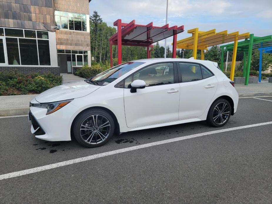 used 2021 Toyota Corolla Hatchback car, priced at $21,995