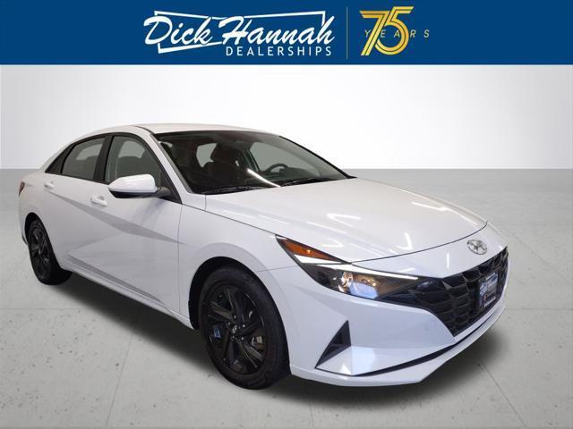 used 2021 Hyundai Elantra HEV car, priced at $17,656