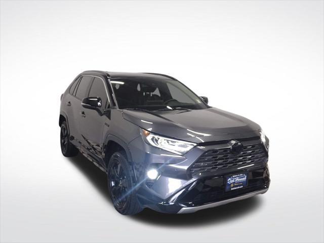 used 2021 Toyota RAV4 Hybrid car, priced at $34,800