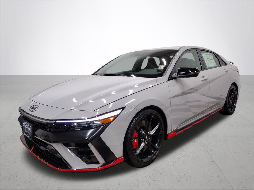 new 2025 Hyundai Elantra N car, priced at $36,180