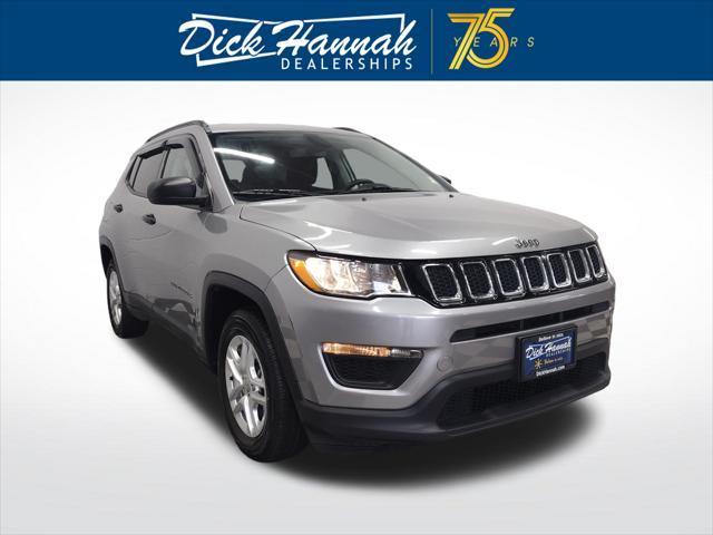 used 2021 Jeep Compass car, priced at $18,488