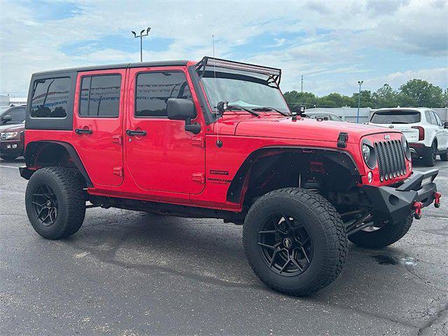 used 2018 Jeep Wrangler JK Unlimited car, priced at $23,921