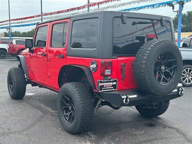 used 2018 Jeep Wrangler JK Unlimited car, priced at $23,921