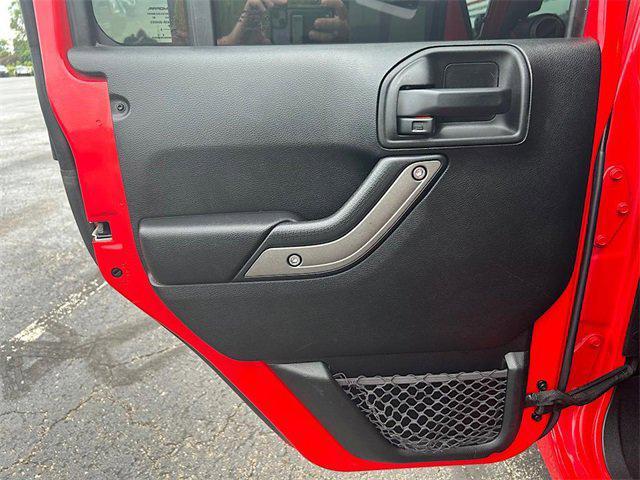 used 2018 Jeep Wrangler JK Unlimited car, priced at $23,921