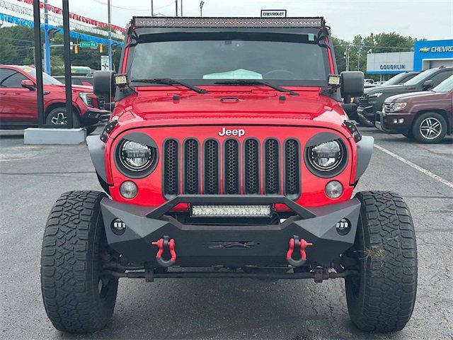 used 2018 Jeep Wrangler JK Unlimited car, priced at $23,921