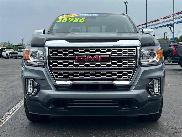 used 2021 GMC Canyon car, priced at $36,986