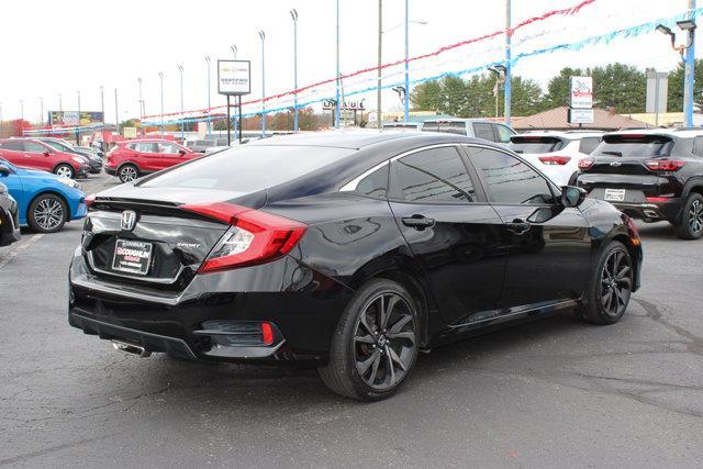 used 2019 Honda Civic car, priced at $18,499