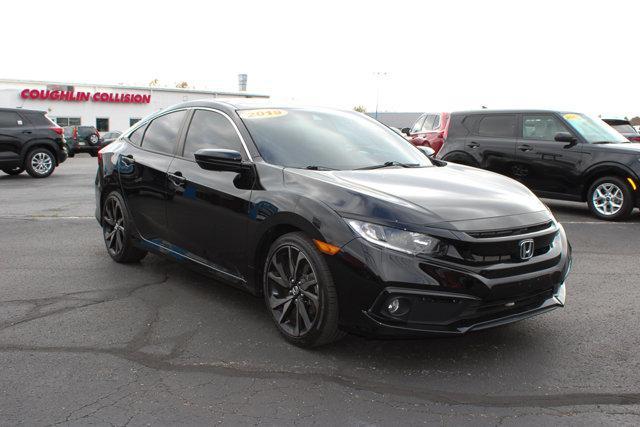 used 2019 Honda Civic car, priced at $18,499