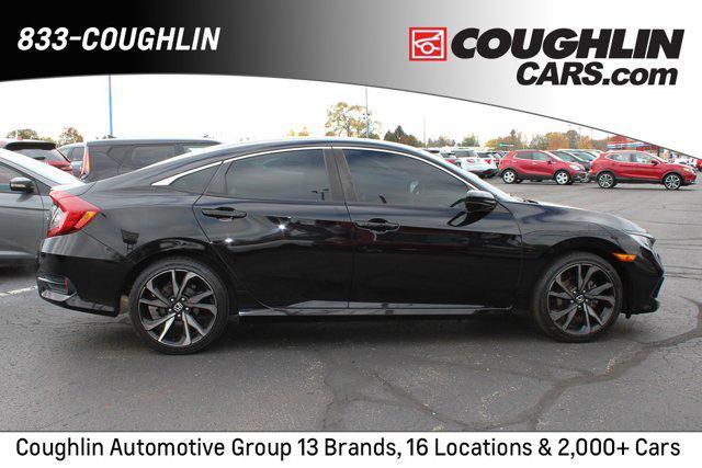 used 2019 Honda Civic car, priced at $18,499