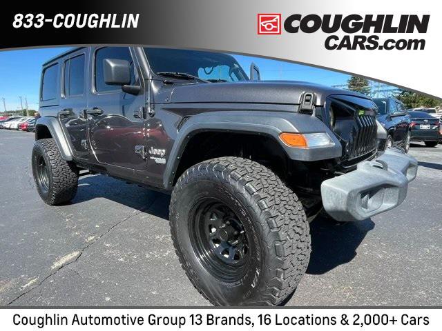 used 2018 Jeep Wrangler Unlimited car, priced at $26,994