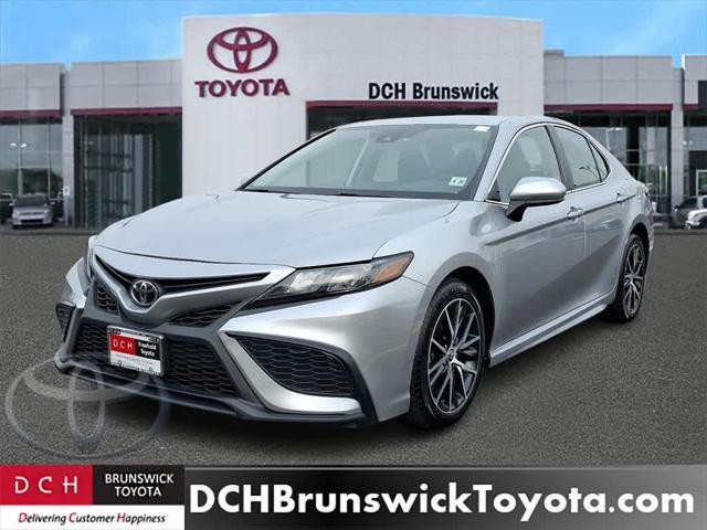 used 2021 Toyota Camry car, priced at $20,195