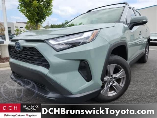 used 2022 Toyota RAV4 Hybrid car, priced at $33,495