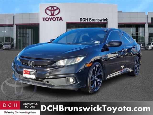 used 2019 Honda Civic car, priced at $18,195