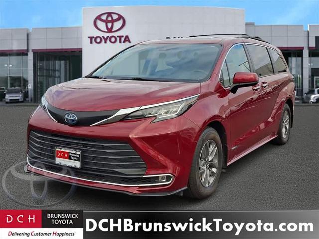 used 2021 Toyota Sienna car, priced at $32,500