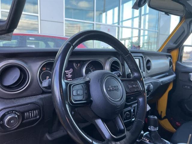 used 2020 Jeep Wrangler car, priced at $22,495