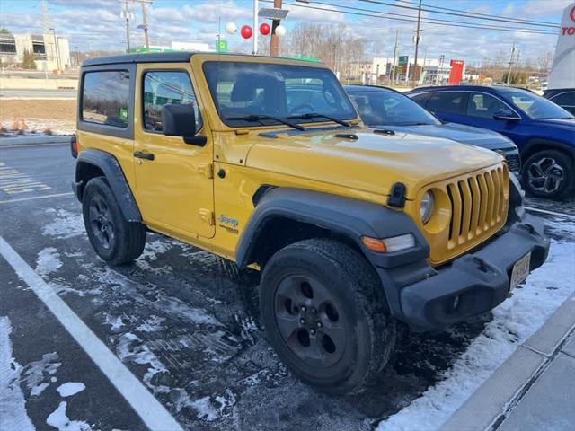 used 2020 Jeep Wrangler car, priced at $22,495