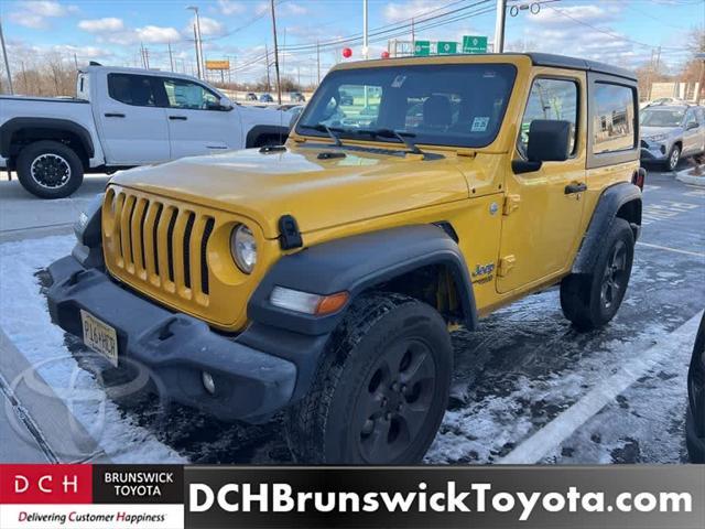 used 2020 Jeep Wrangler car, priced at $22,495