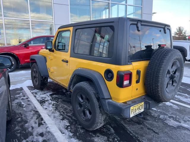 used 2020 Jeep Wrangler car, priced at $22,495