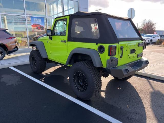 used 2013 Jeep Wrangler car, priced at $14,995