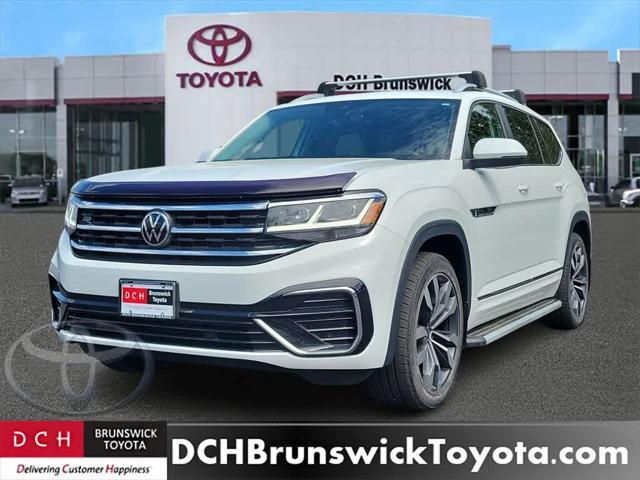 used 2021 Volkswagen Atlas car, priced at $29,779