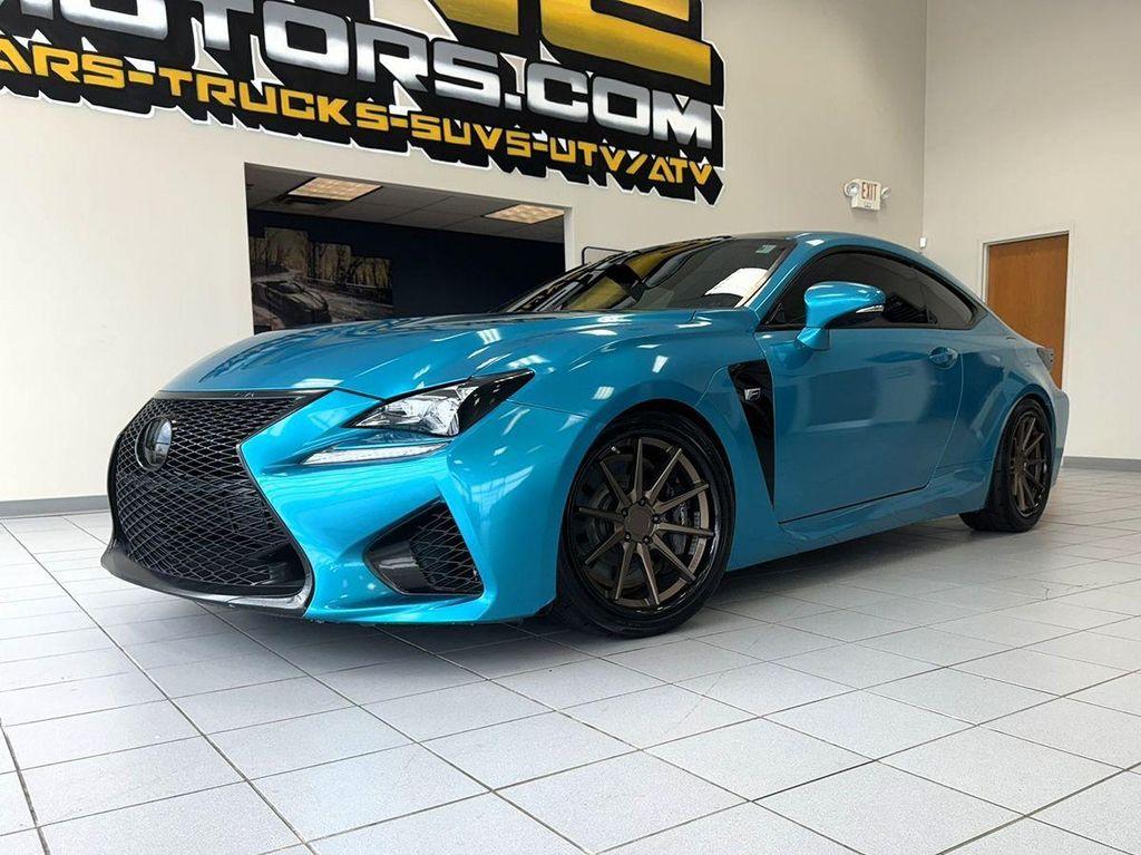 used 2015 Lexus RC F car, priced at $38,599