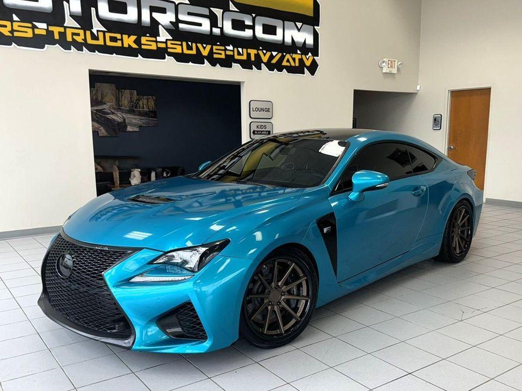 used 2015 Lexus RC F car, priced at $38,999