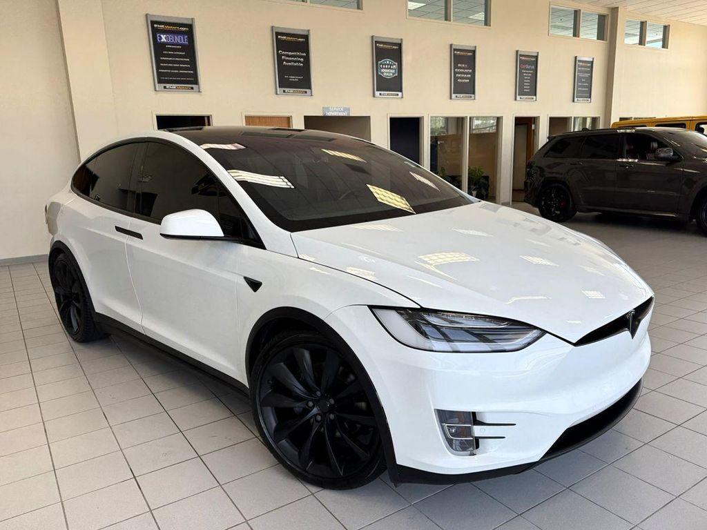 used 2018 Tesla Model X car, priced at $26,999