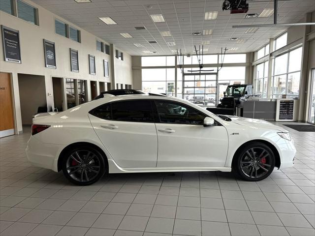 used 2018 Acura TLX car, priced at $21,599