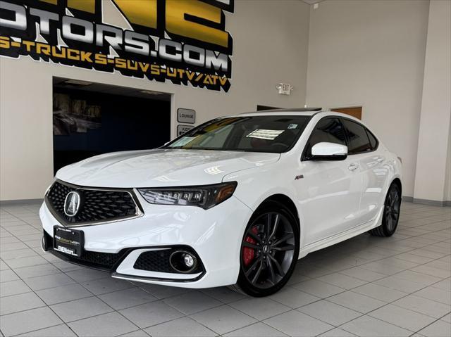 used 2018 Acura TLX car, priced at $21,599