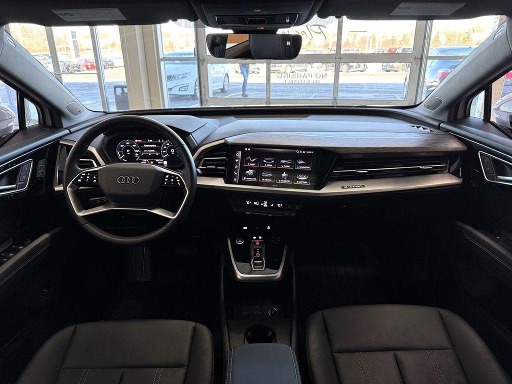 used 2024 Audi Q4 e-tron car, priced at $44,999