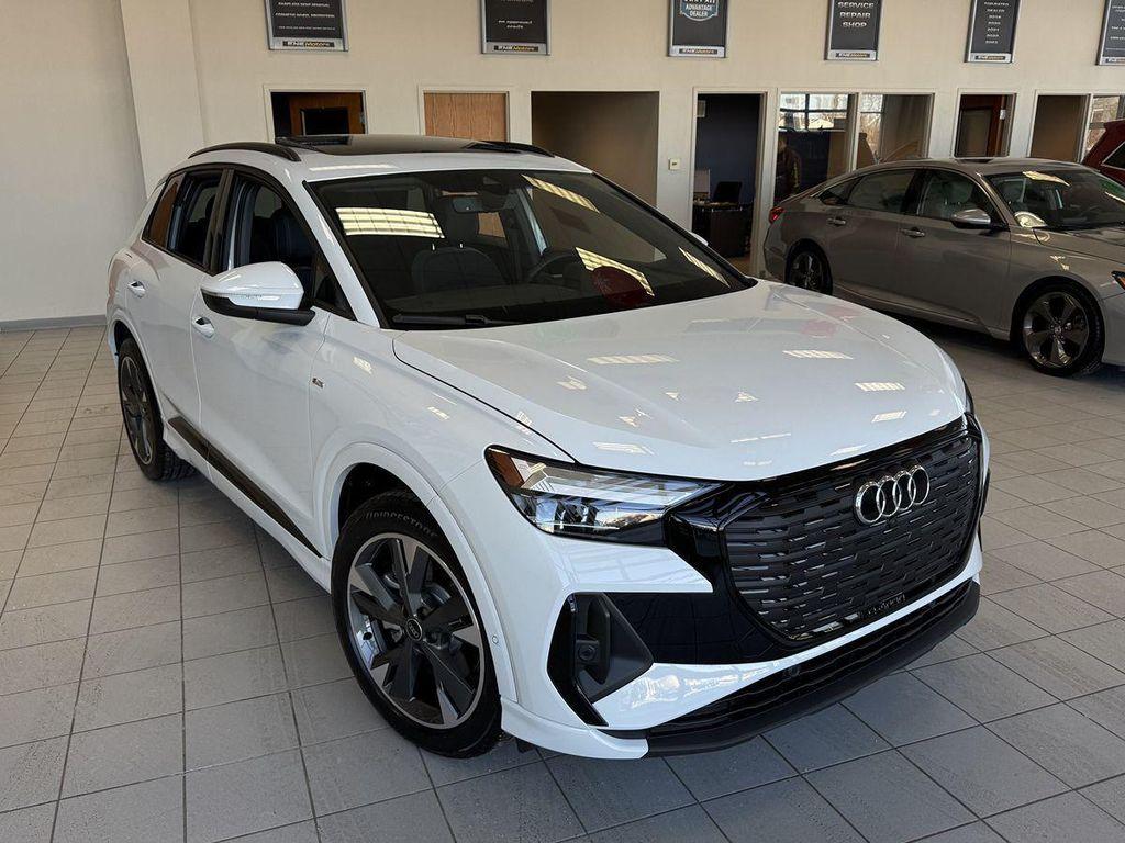 used 2024 Audi Q4 e-tron car, priced at $44,999