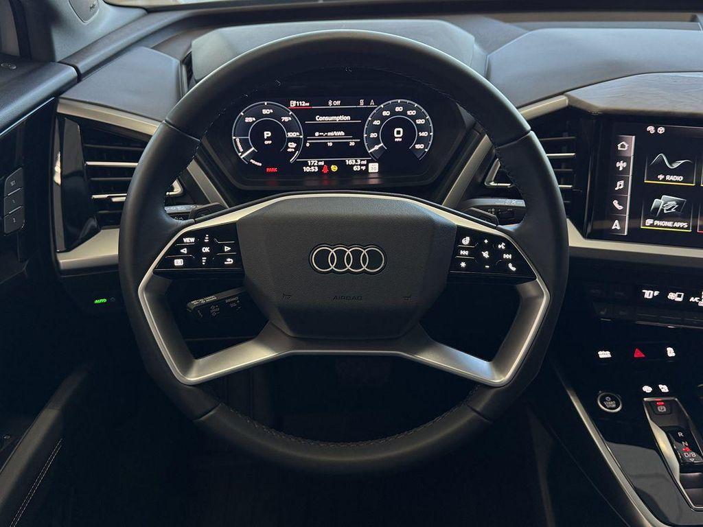 used 2024 Audi Q4 e-tron car, priced at $44,999