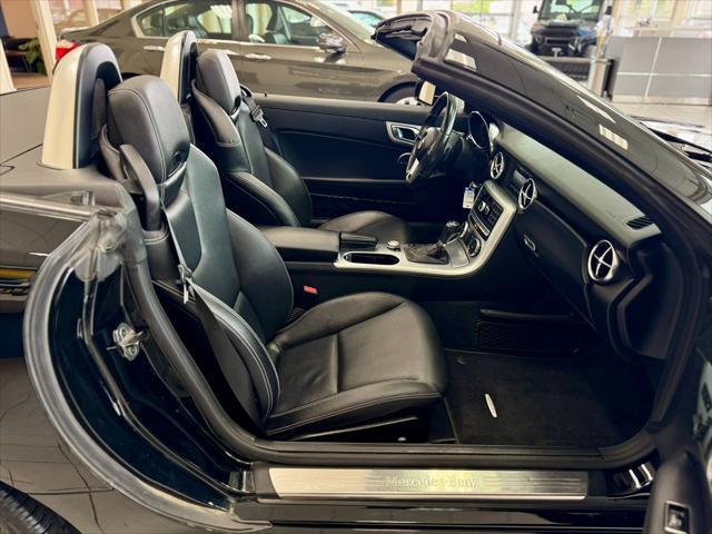 used 2015 Mercedes-Benz SLK-Class car, priced at $14,999
