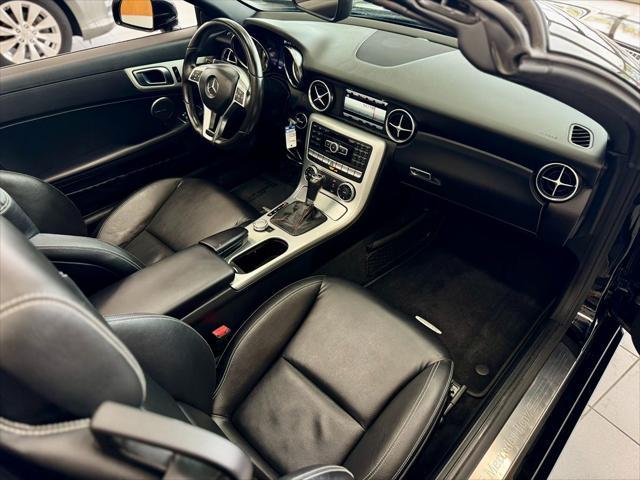 used 2015 Mercedes-Benz SLK-Class car, priced at $14,999